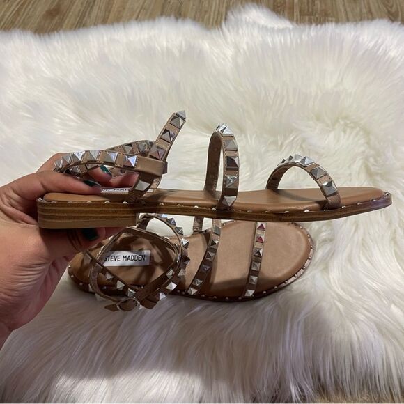 Steve Madden Women's Travel Flat Sandal Size 7 1/2 - Picture 6 of 7